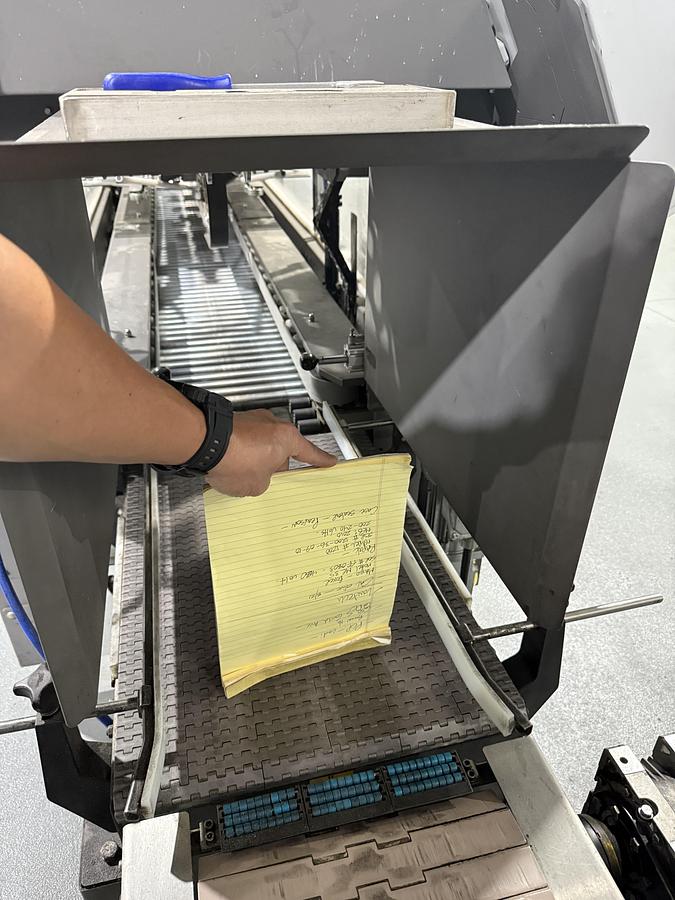 Used Bag In A Box Filling Line