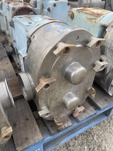 Used Waukesha Model 130 Positive Displacement Pump Head