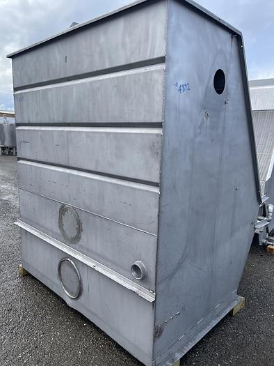 Used HYCOR 60" x 72" x 72"Stainless Steel Wastewater Stationary Screen