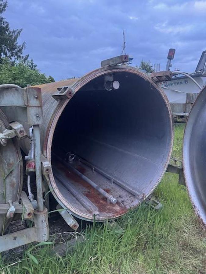 Used Reid Boiler Works Retort Double Door Retort