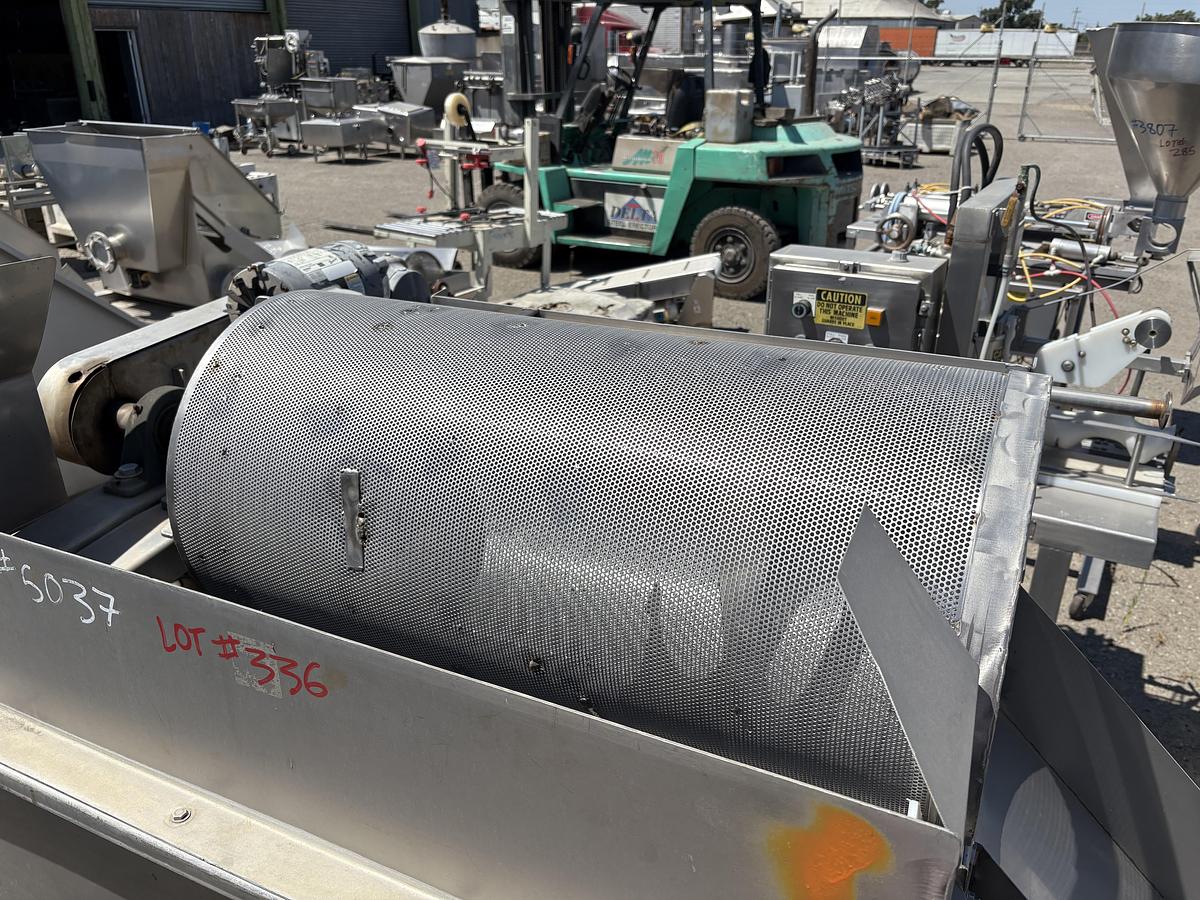 Used Rotary Reclaim Wastewater Reel & Tank