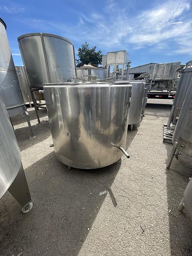 Used CE Howard 350 Gallon Vertical Jacketed Mix Tank