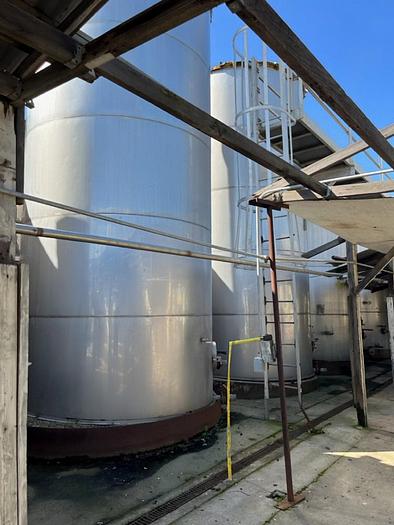 Used 10,360 gallon Stainless Steel Storage Tanks