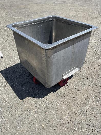 Used Stainless Steel Dump Buggy - Cart