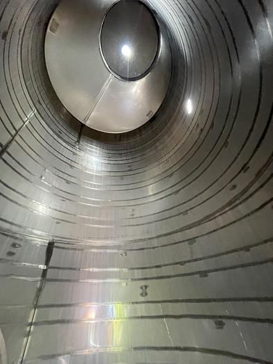 Used 1,661 Gallon Stainless Steel Jacketed White Wine Tanks