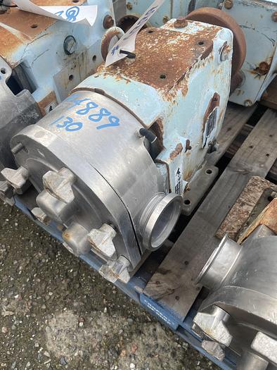 Used Waukesha Model 130 Positive Displacement Pump Head