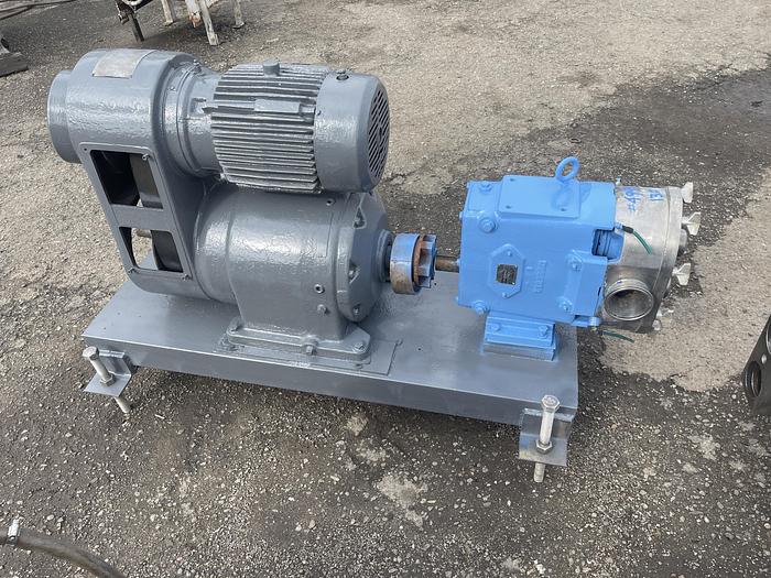 Used Waukesha Model 130 Positive Displacement Pump