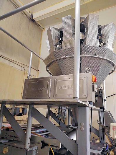 Used Vegatronic Washdown Bagger/ Combi 10 Bucket Combination Scale