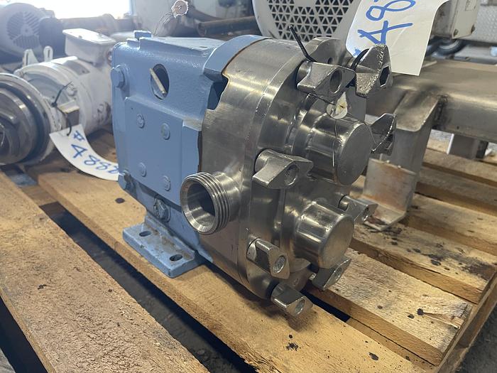 Used Waukesha Cherry- Burrell Model 030 Positive Displacement Pump Head