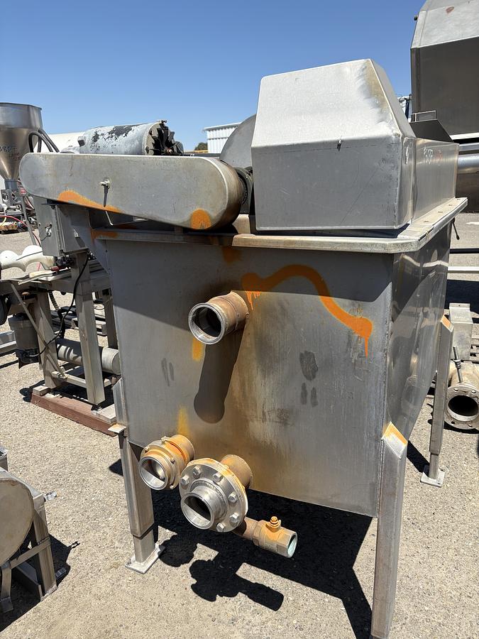 Used Rotary Reclaim Wastewater Reel & Tank