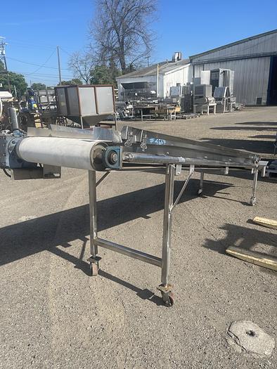 Used 24" Wide x 13'Long Discharge Conveyor