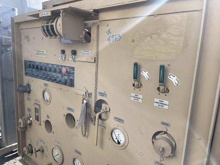 Used Emergency Water U.S. Army 600  GPH ROWPU  System