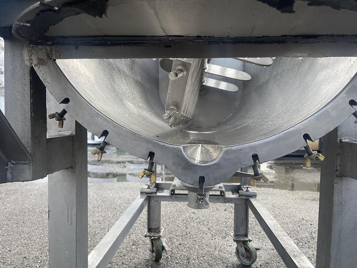 Used Stainless Steel Paddle Mixer 60"Long x 24" Wide x 28" Deep