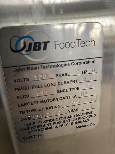 Used Aseptic Flash Cooler / Dual Control Steam Injection Heater