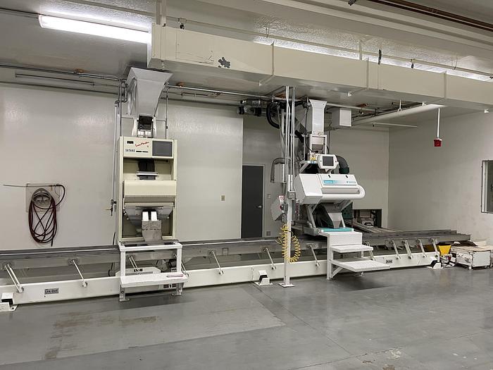 Used Almond Sorting and Packaging Line