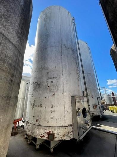 Used 16,000 Gallon Vertical Jacketed/Insulated Stainless Steel Tank