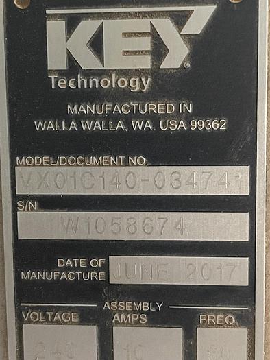 Used KEY Veryx Laser Sorter