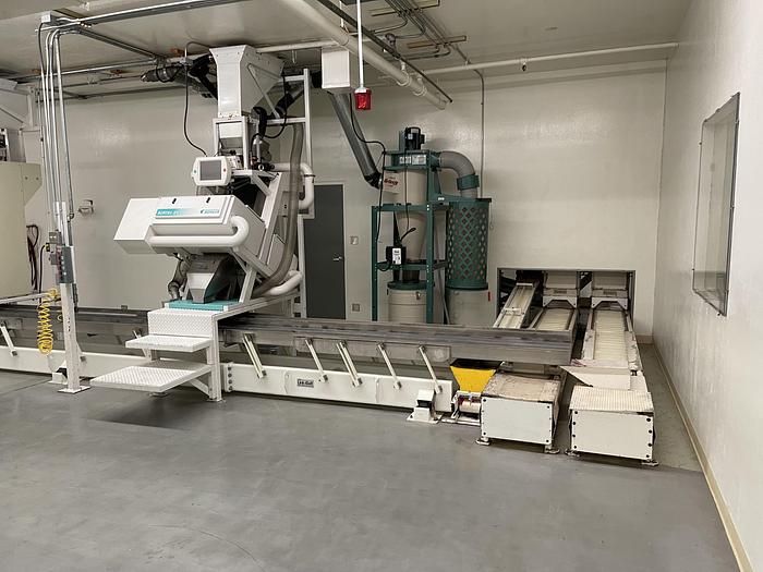 Used Almond Sorting and Packaging Line