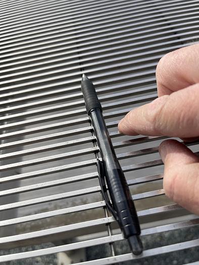 Used Beeler Stainless Steel Shaker Screens