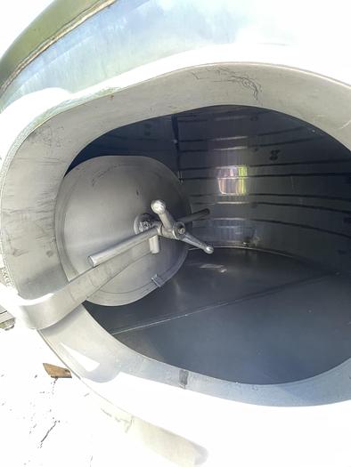 Used 1,661 Gallon Stainless Steel Jacketed White Wine Tanks