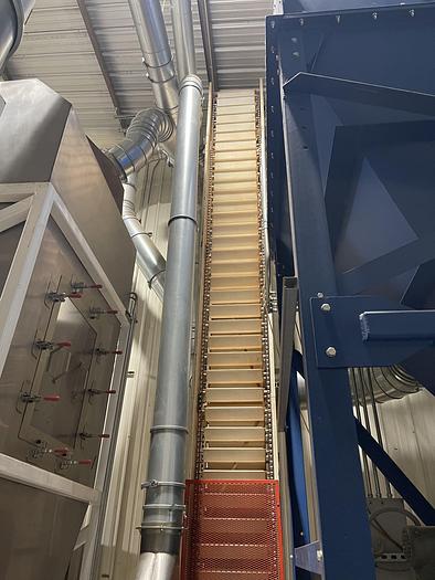 Used Almond Cleaning Line