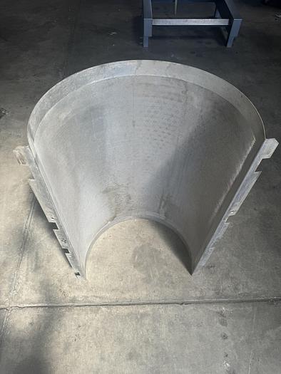 Used FMC 100 Pulper -Finisher Screen Size .070