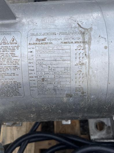 Used Waukesha Model 130 U1 Positive Displacement Pump