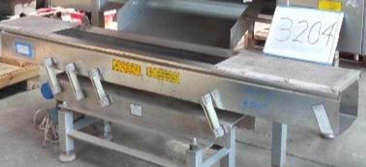 Used BEST BEST 12'' wide x 7' long reject shaker.