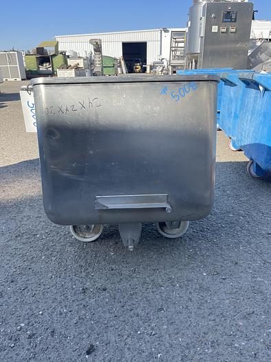 Used Stainless Steel Dump Buggy - Cart