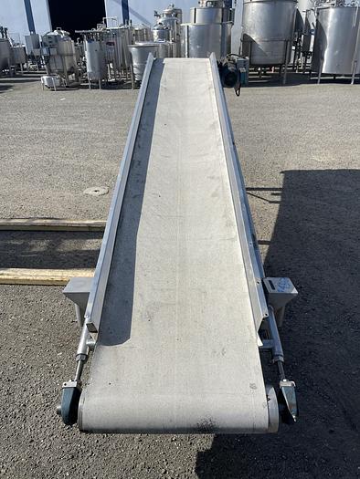 Used 24" Wide x 13'Long Discharge Conveyor