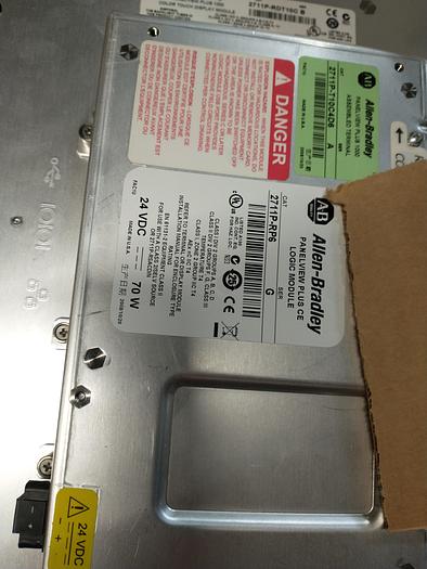 Used Allen Bradley Panelview Plus 1000 Tested 2711P-RP6 G 2711P-RDT10C GH101