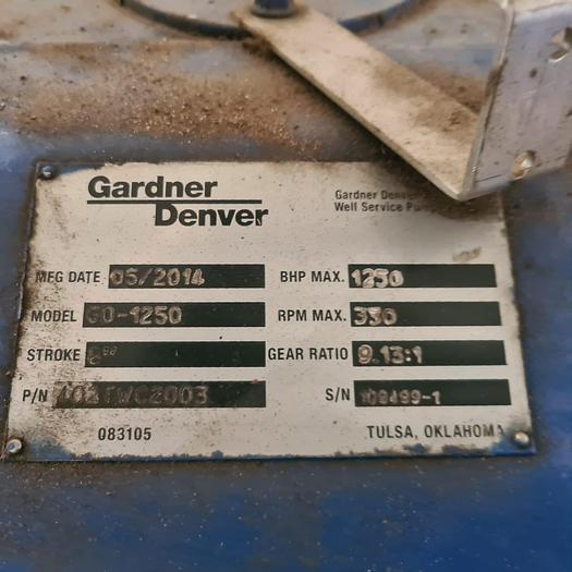 Used 2014 Gardener Denver GD-2250