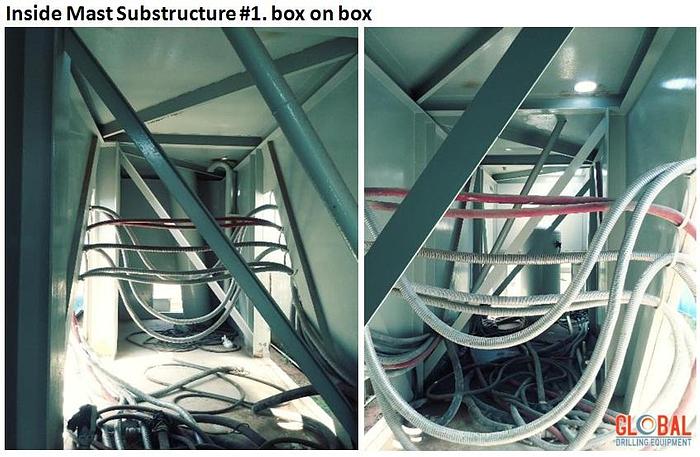 Used Item 0652 : Land Cantilever Rig 1000 HP, Capable of Drilling to 18,000 feet land rig