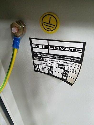 Used S Gelovato Automatic Hammering Machine for Brass Silver Gold Chain or Flat Stock