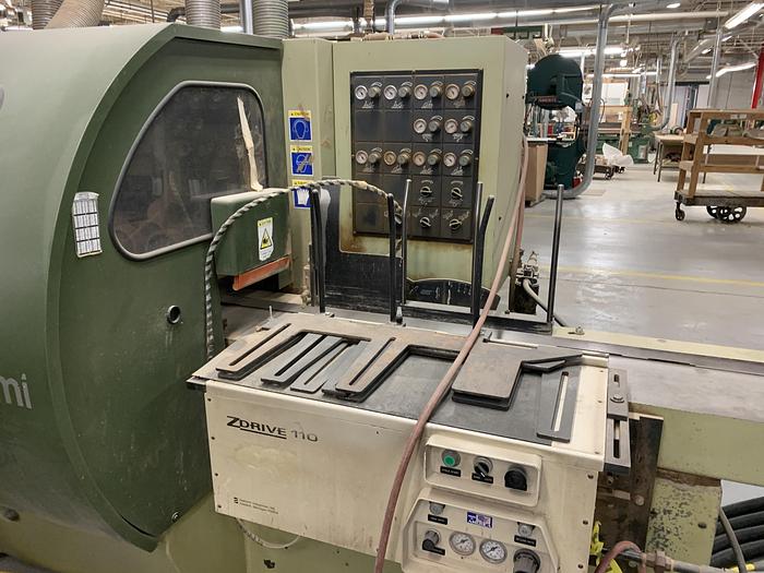 Used SCMI TOPSET-23, 8-SPINDLE MOULDER