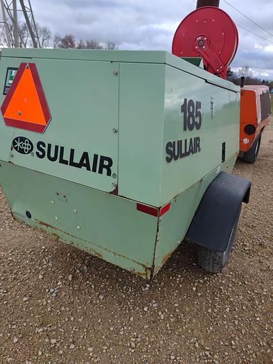 Used sullair 185DPQJD