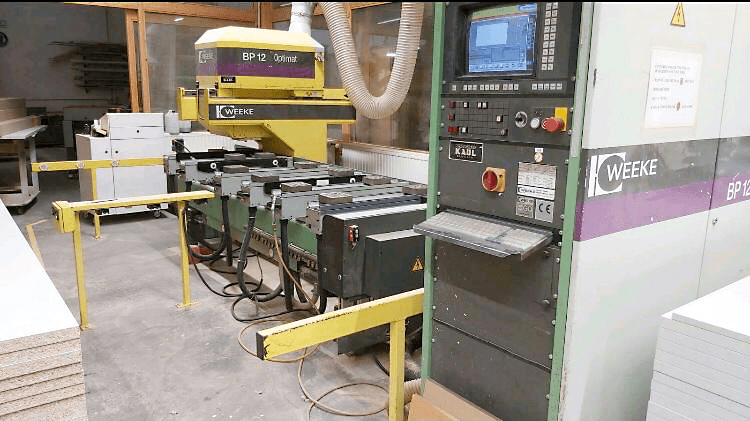 Used Weeke BP 12 Optimat - CNC Machining Centre - 1995