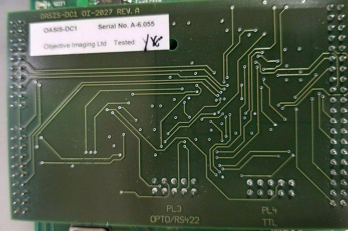 Used Objective Imaging Oasis 4i 2001 Rev C w/ DC1 OI-2027 Rev A