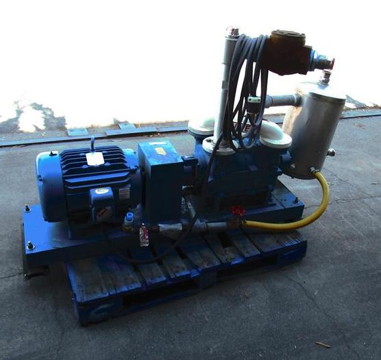 Used Pump, Liquid Ring, Kinney, 15 HP, 192 CFMPump, Liquid Ring, Kinney, 15 HP, 192 CFM #C742065