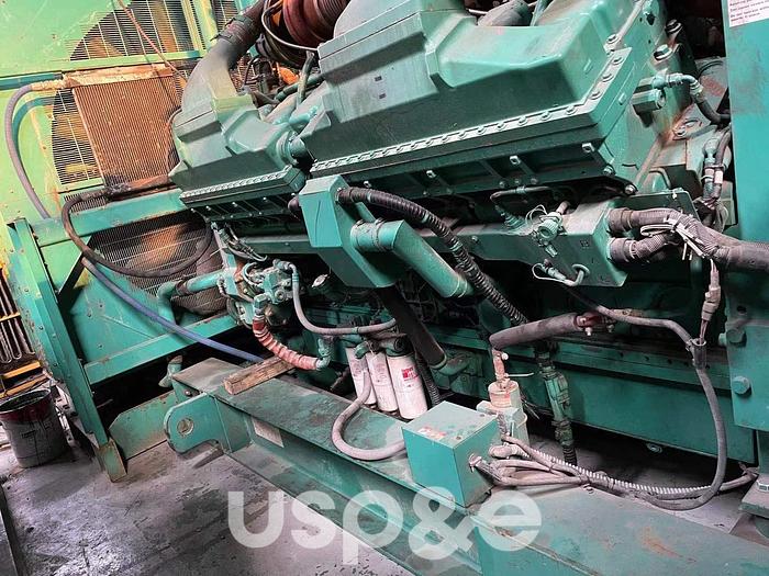 Used 2 MW 2004 Used Cummins QSK60-G8 Diesel Generator