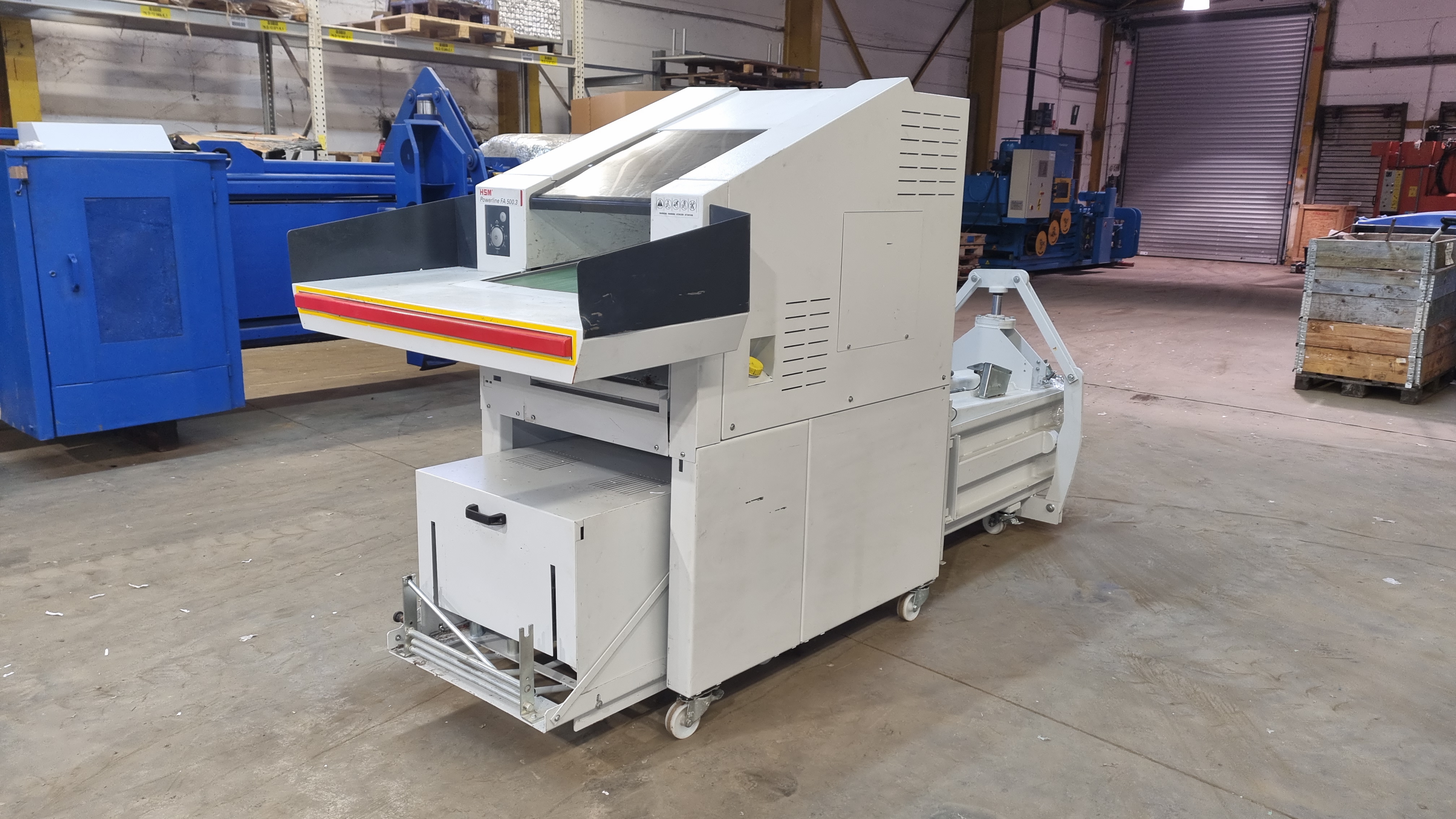 Used Schredder-Pressen-Kombination HSM Powerline SP 5088