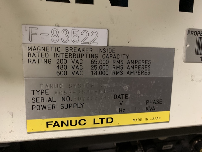FANUC RJ3iC (R30iA) CONTROLLER ONLY FOR M900iA/350 OR 260