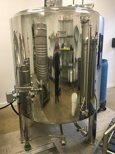 Used 340 Gallon Stout & Probrew Stainless Steel Kettle System