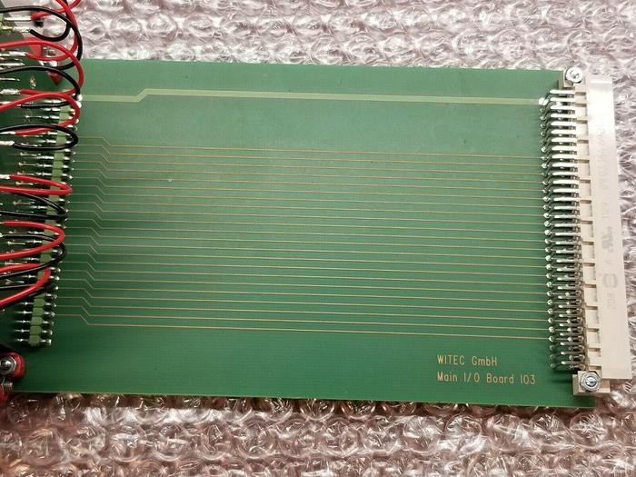 Used WITEC I/O Board IO3