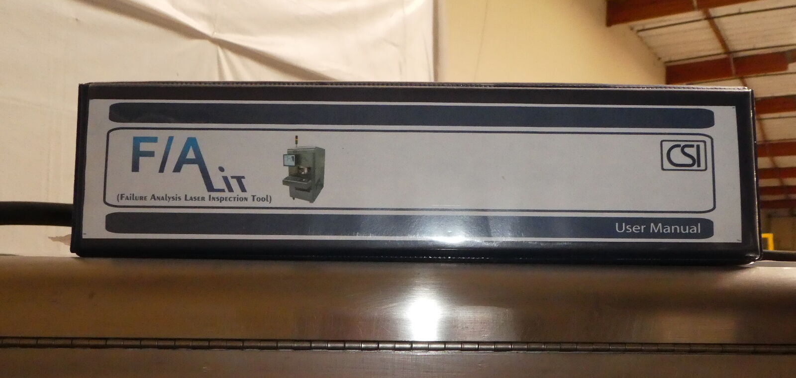 Used CSI Control Systemation F/A LIT Failure Analysis Laser Tool - Quantronix