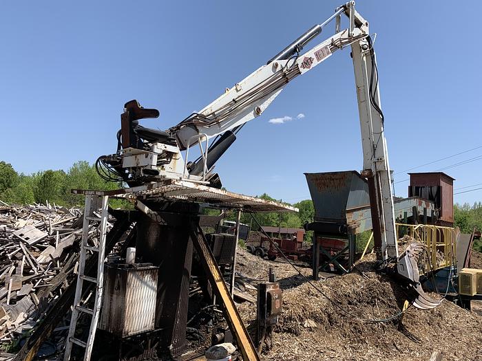 Used 2000 Jeffery  WD34 stationary Hammer mill System