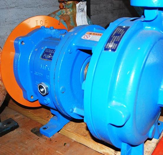 Used Goulds 3196 Goulds 3196, 1.5X3X10,  Ductile Iron Casing, Iron Stuffing Box, 7.25" Impeller #26449