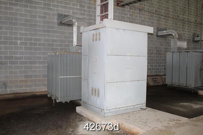 Used Deink Plant GE Transformers, Switchgears, Motor Control Center, and Capacitor Bank #42673