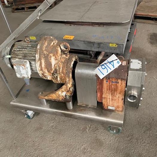 Used APV 5 Hp 2.5" x 2.5" Positive Displacement Pump  R4R