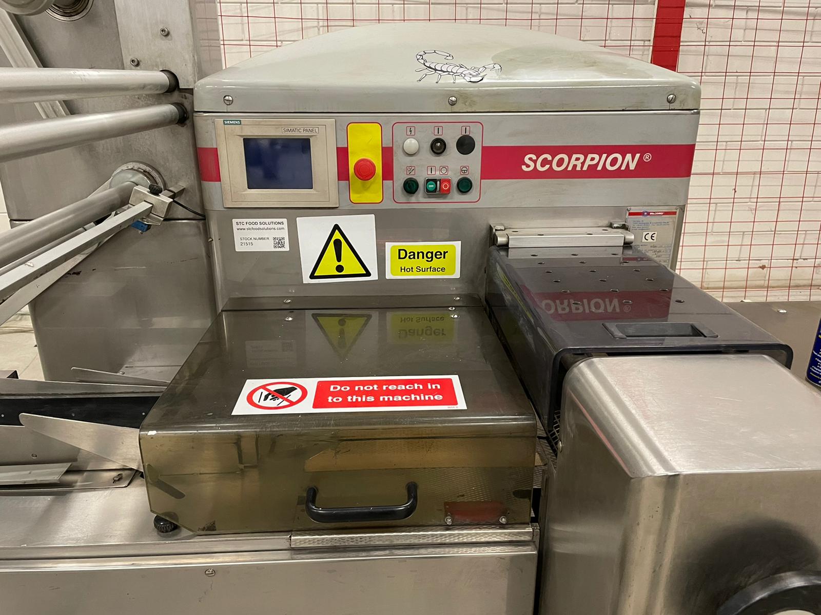 Used 2007 Record Scorpion horizontal wrapper